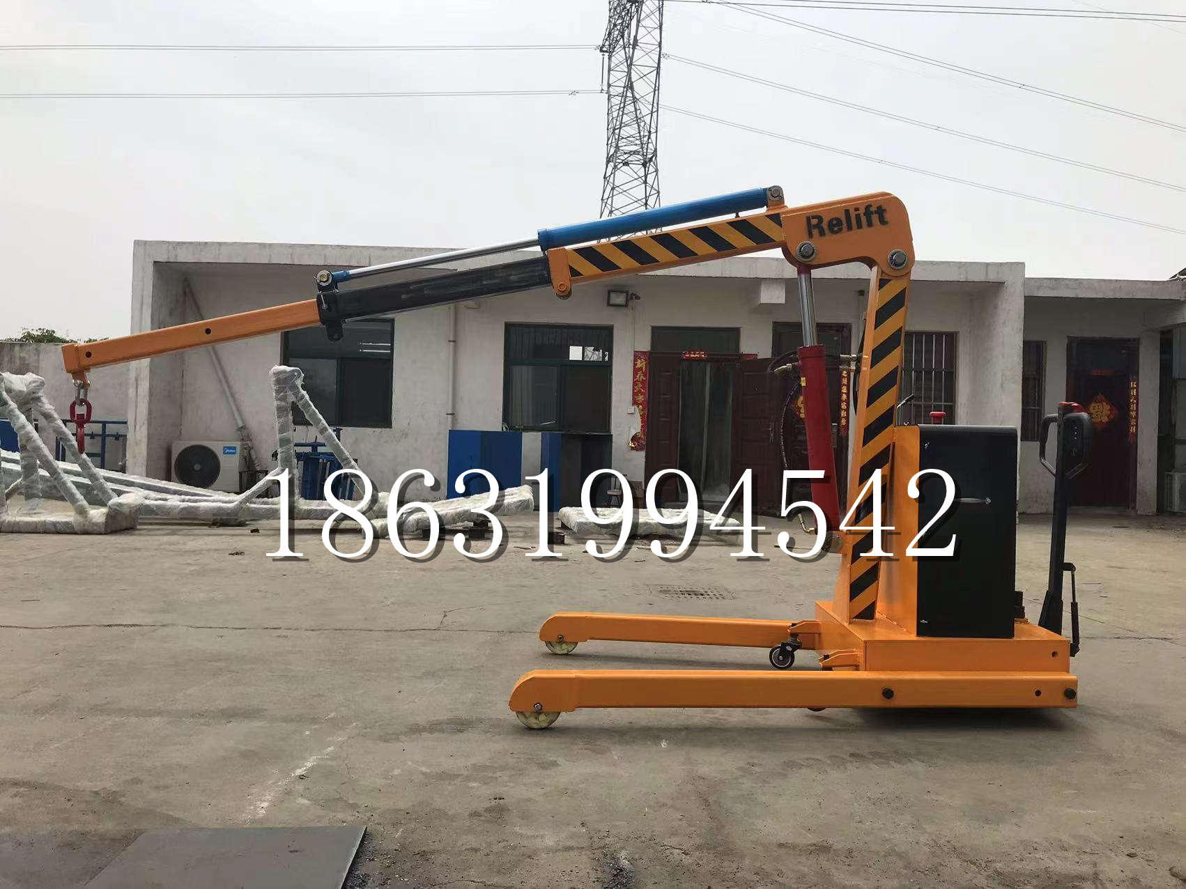 台西乡久征定做3吨三轮随车吊 农用园林绿化移树吊 平板工程用小吊机